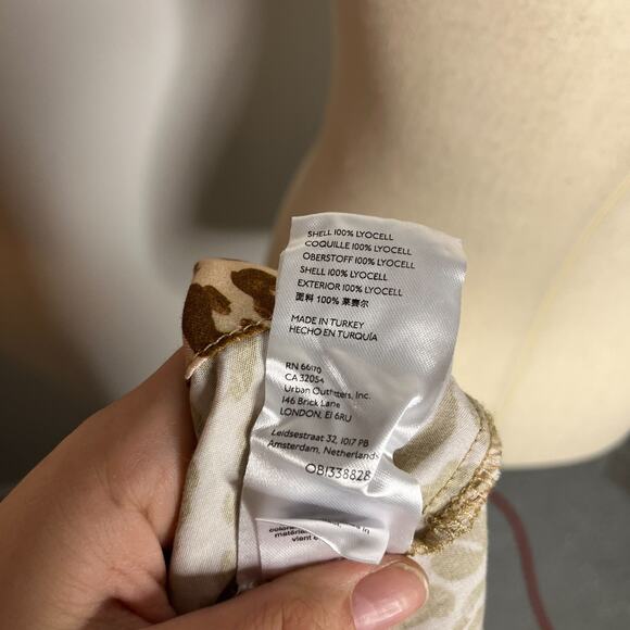 Anthropologie Pilcro Dress Size Large Leopard Print Lyocell Popover Tunic - Picture 9 of 9